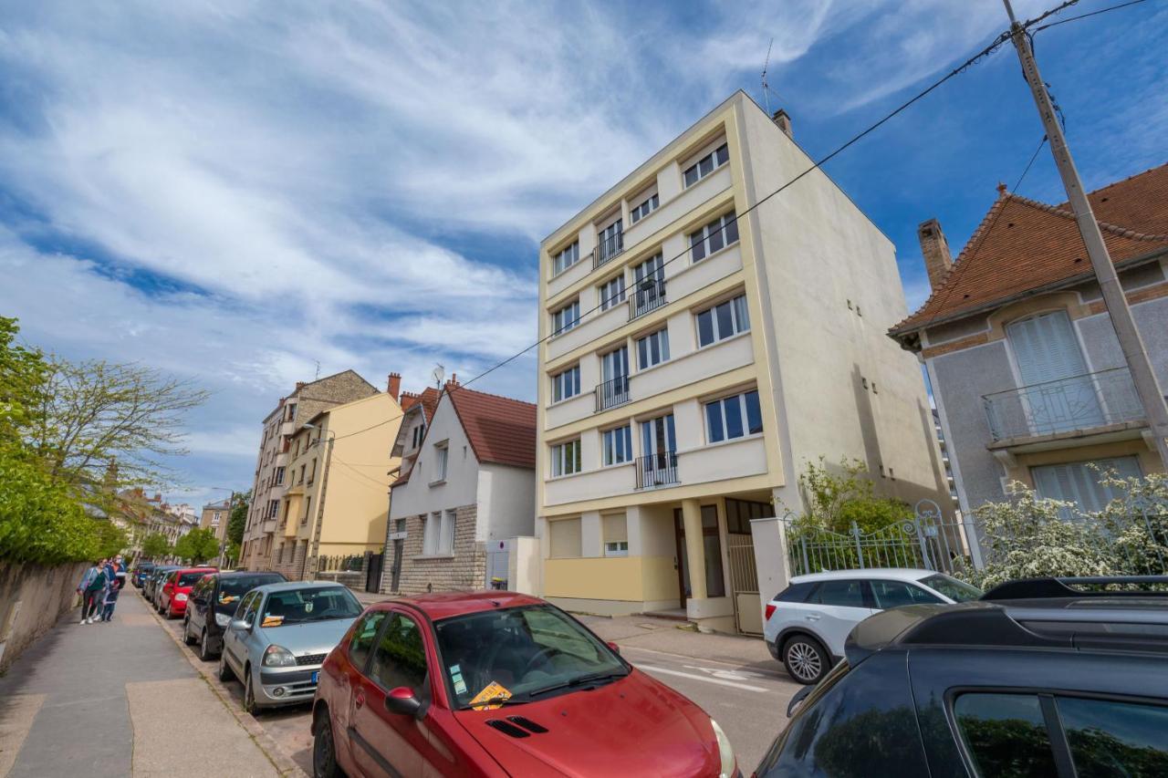 Appartement Climatise 100M2 7Mn Centre Ville Garage 5Pieces 5 Adultes Bebe Arrivee Autonome Dijon Buitenkant foto