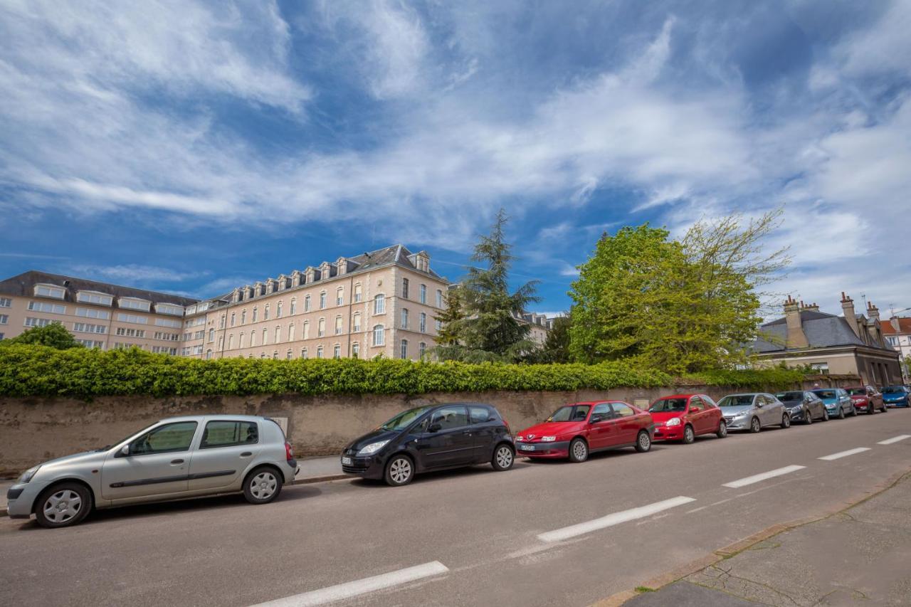 Appartement Climatise 100M2 7Mn Centre Ville Garage 5Pieces 5 Adultes Bebe Arrivee Autonome Dijon Buitenkant foto