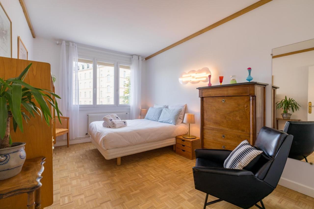 Appartement Climatise 100M2 7Mn Centre Ville Garage 5Pieces 5 Adultes Bebe Arrivee Autonome Dijon Buitenkant foto