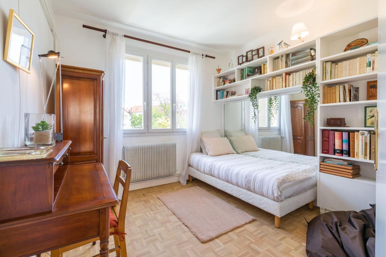 Appartement Climatise 100M2 7Mn Centre Ville Garage 5Pieces 5 Adultes Bebe Arrivee Autonome Dijon Buitenkant foto