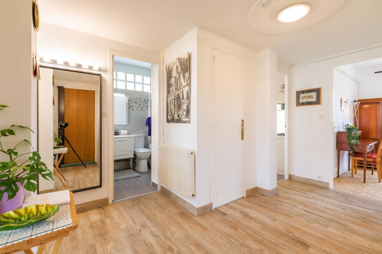 Appartement Climatise 100M2 7Mn Centre Ville Garage 5Pieces 5 Adultes Bebe Arrivee Autonome Dijon Buitenkant foto